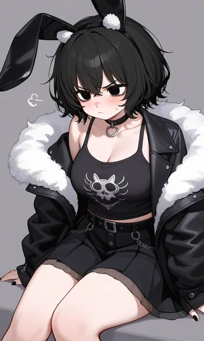 Alice Raboin | Goth Bunny!