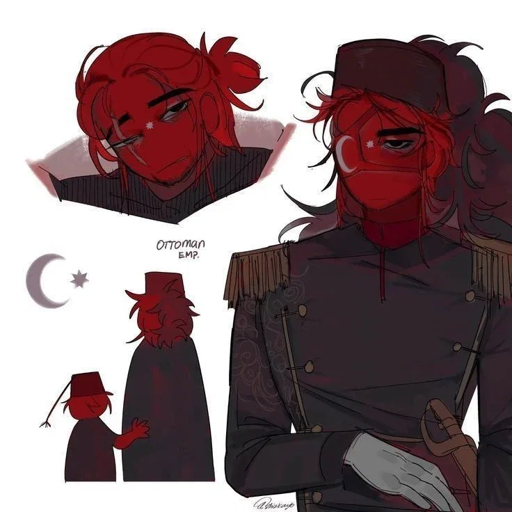 ──★  ̇🗡️ ̟ !! Ottoman Empire || countryhumas/ch ⸝⸝ ੭