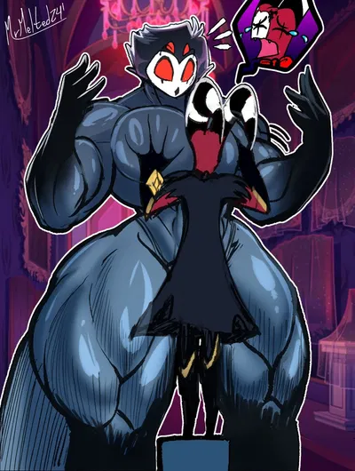 Stolas! (Buff as fucc, checking you out) 