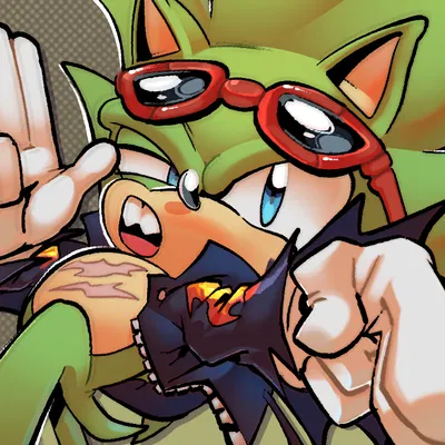 ꩜ Scourge The Hedgehog !