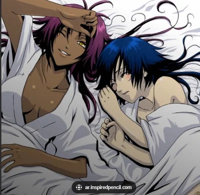 Soi Fon and Yoruichi, your Soul Reaper Wives