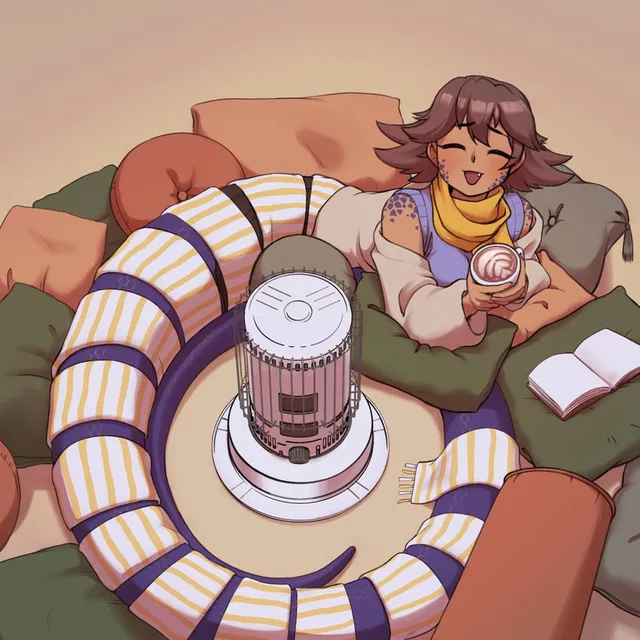 Tomboy Lamia roommate