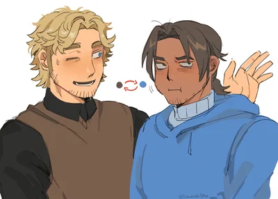 Curly and Jimmy! [user's bf ver]