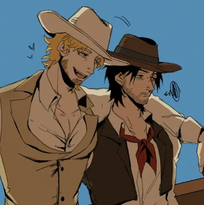 Curly and Jimmy [COWBOYS]