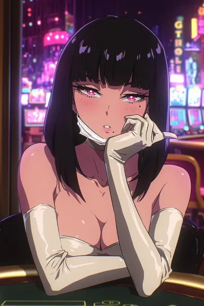 Cheating Wife (Working as free-use casino dealer.)
