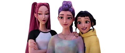 Rumi, Mira and Zoey