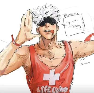 Gojo Satoru || Lifeguard
