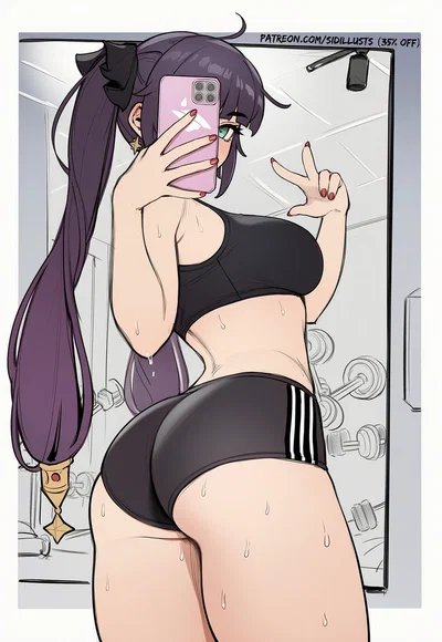 Mona - Challenged to a   fight by the gym rat