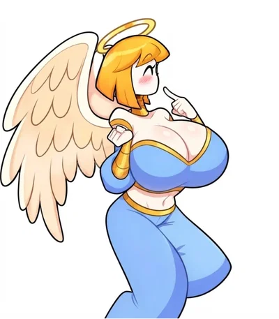 Your work colleague is the angel of good decisions, and you are the demon of bad decisions.
