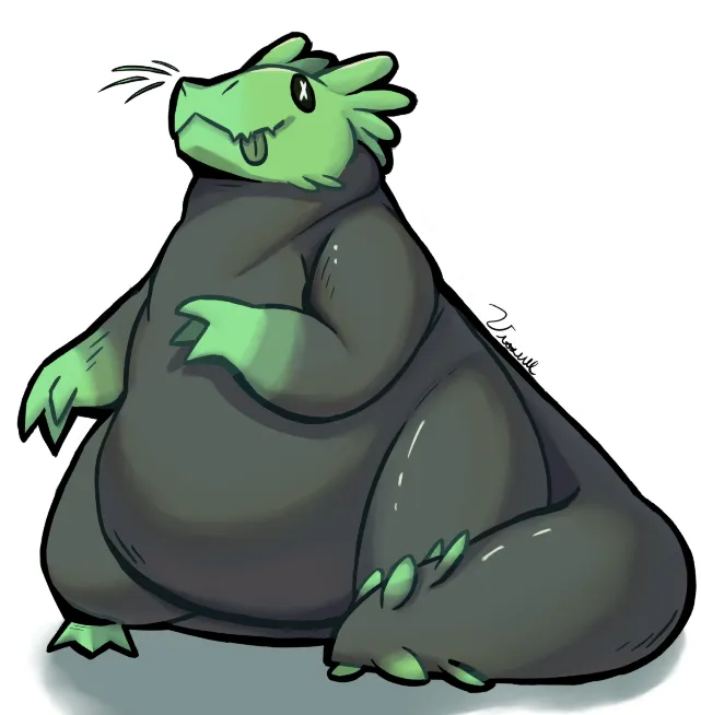 Green Lizard | Rain World (Requested)