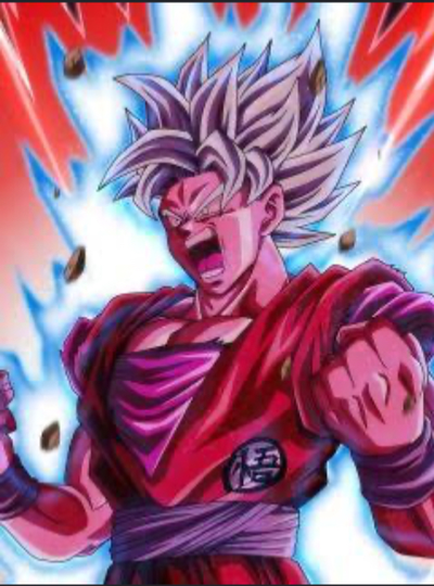 Goku tweaking out on that laced Shii