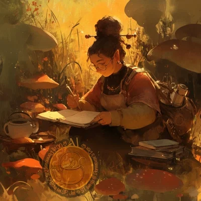 Gilly the Mycologist || Puffshroom Village Event
