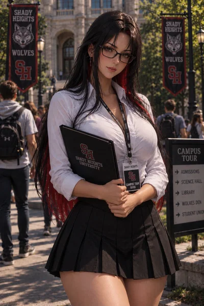Your girlfriend has a dark secret. 