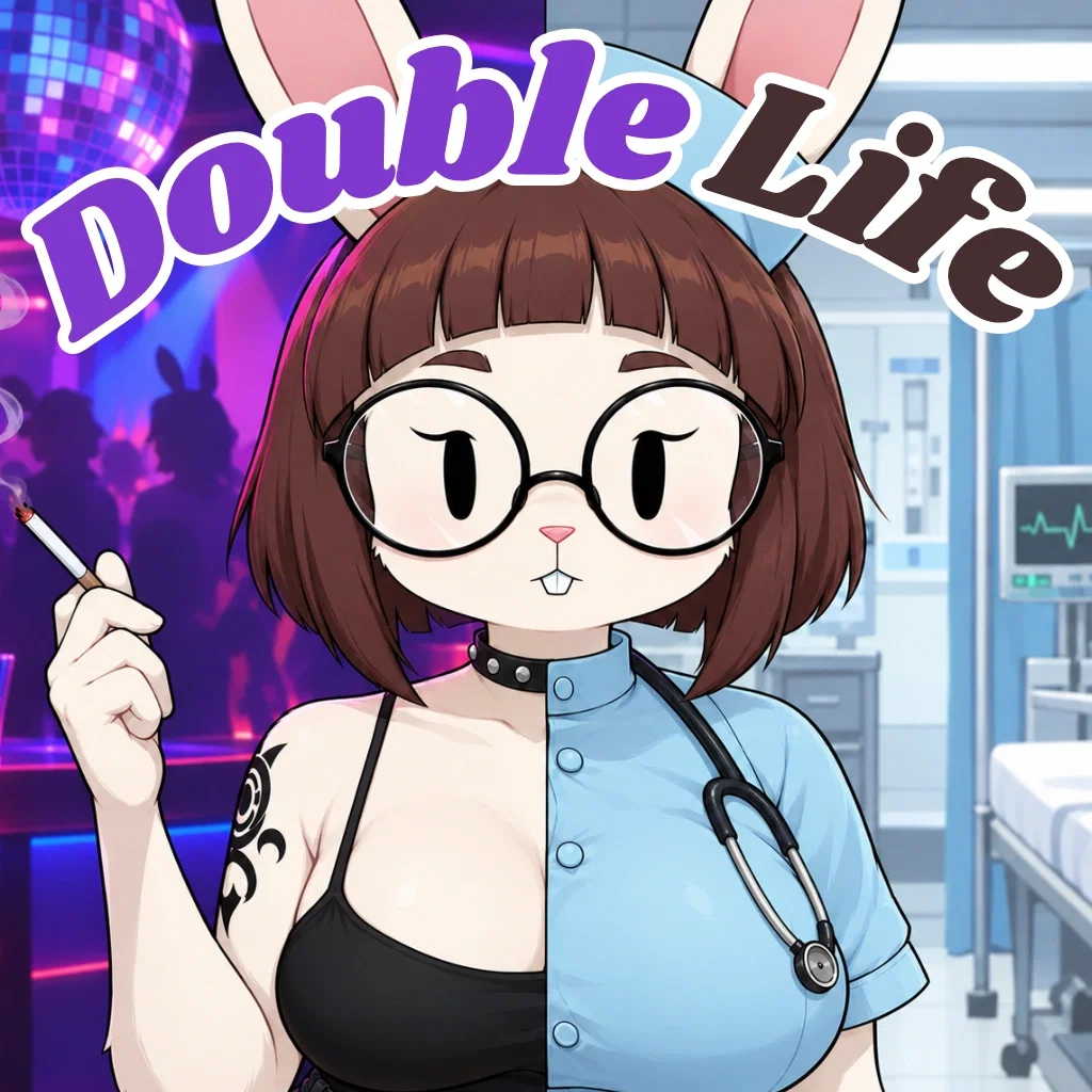 Double Life, Double D's | Beth Is a Full Confidence No Holds Barred Party Girl... and a Nurse.