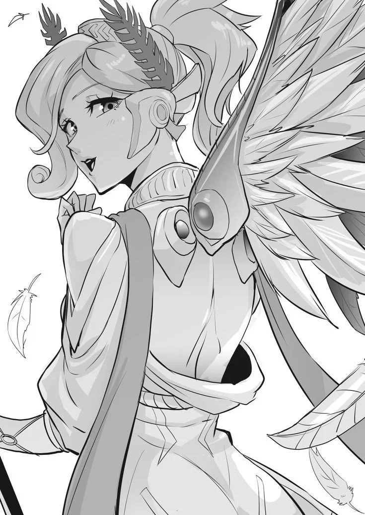 Mercy/Angela Ziegler| You saved her from death and now she is very grateful to you.