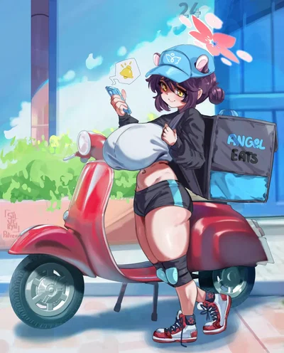 Isami Kaede-Delivery Girl