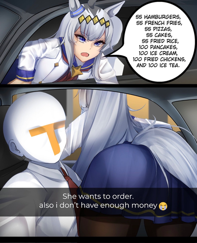 Oguri Cap || She Wanted to Order