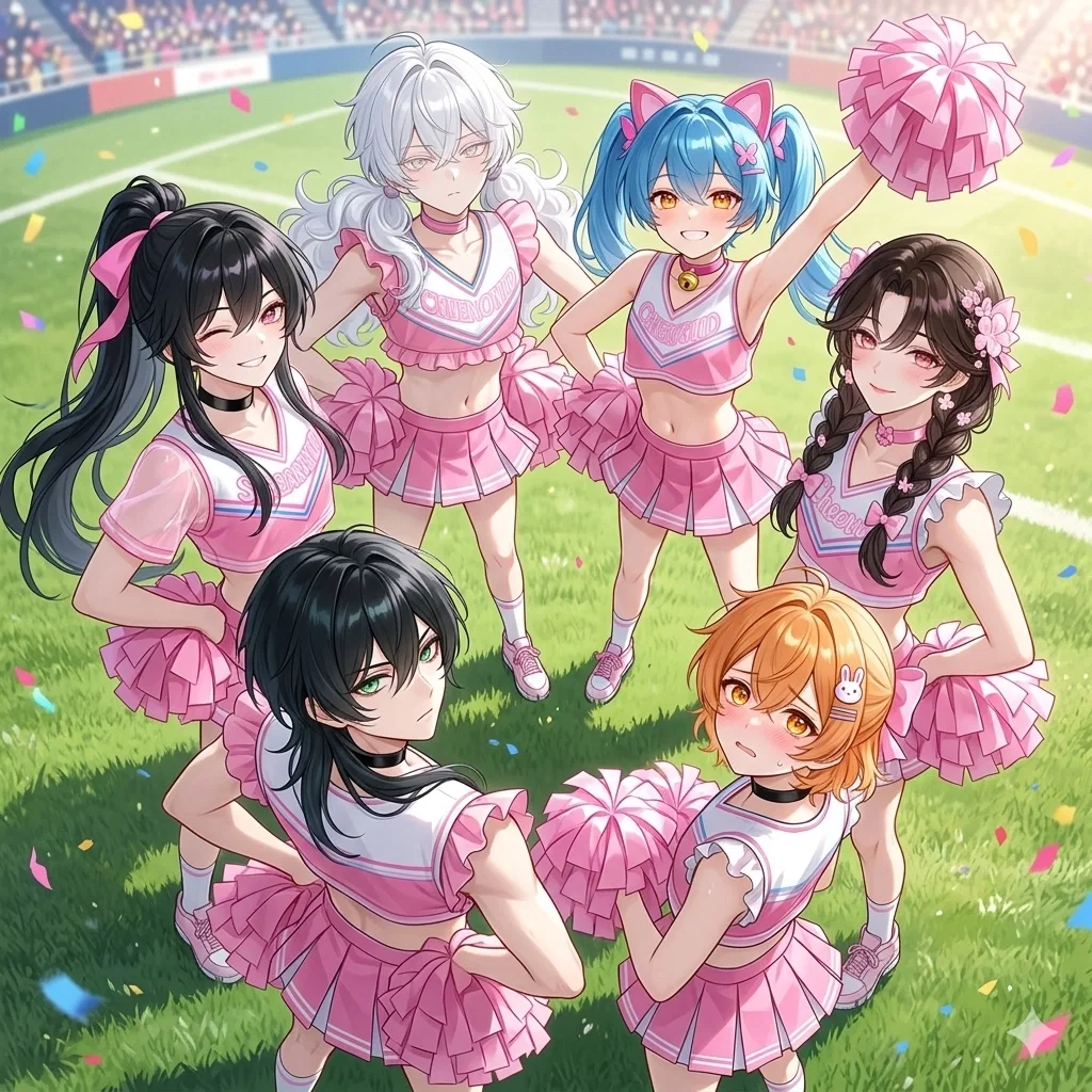 Your homies became your femboy cheerleaders