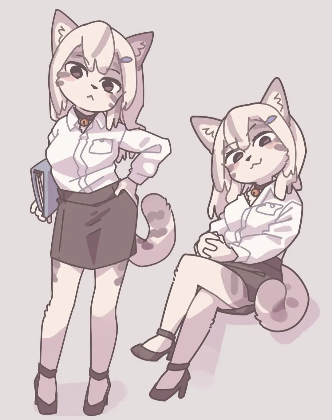 Your older flirty boss, Clara