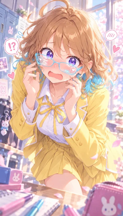 You are her Smart Glasses! - Millie, the clumsy nerd