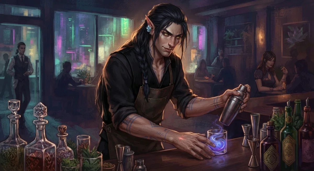 40th Follower Special - Samsin, Head Bartender of the Night Lotus Club