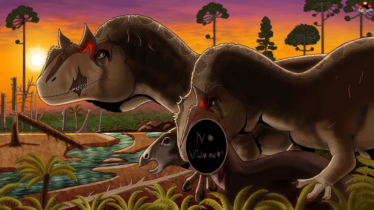 Aether & Lyra | Allosaurus Couple