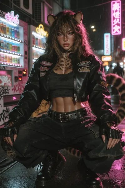 Nyx|You fixed her bike. She decided she owned you. You tried to run with a racer girl.|
