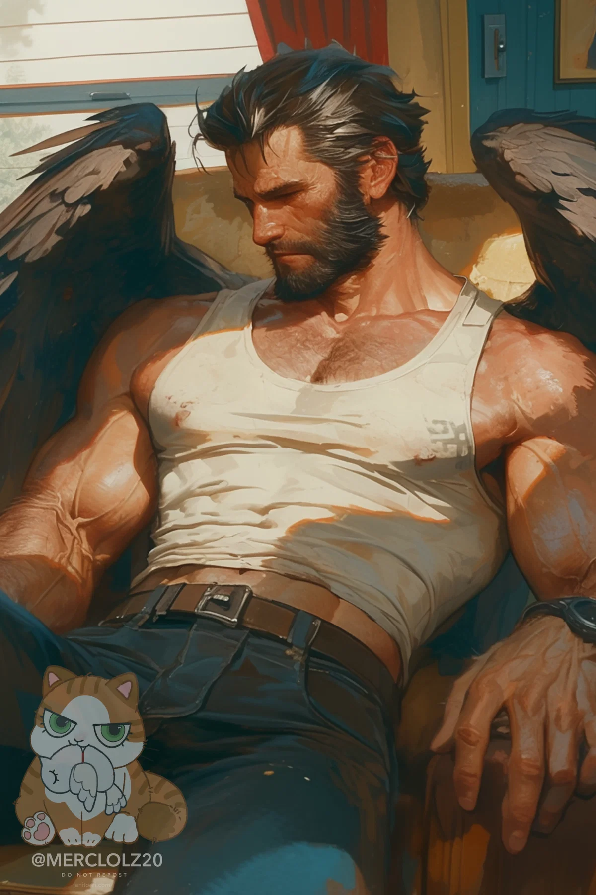 Bo Marshall - The Vulture | Demihuman AU
