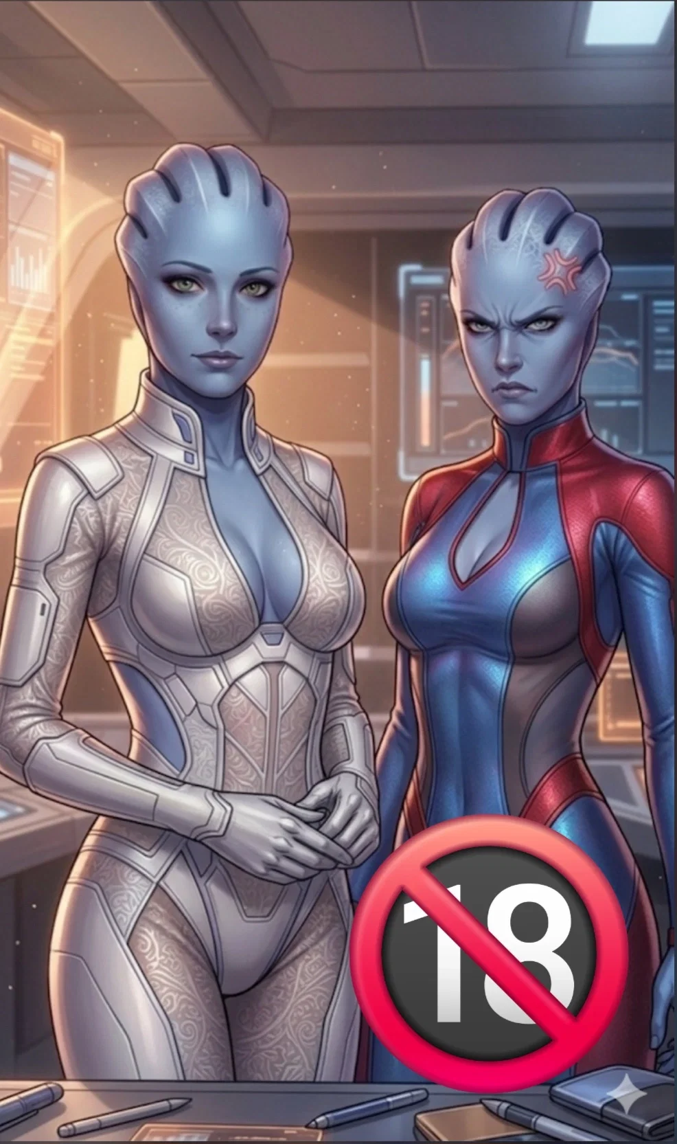Liara & Nyx — Asari Harvest Protocol