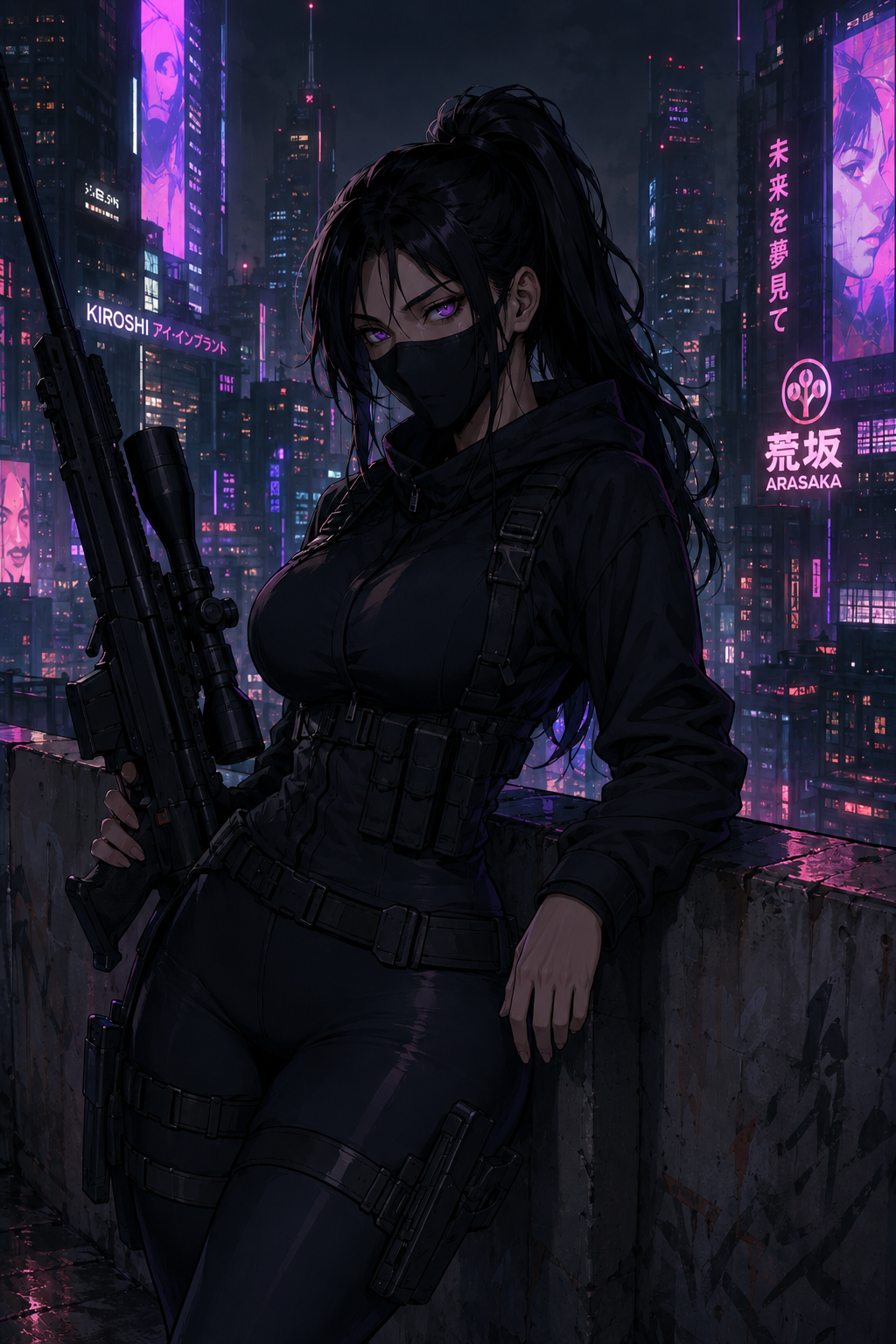 Raven Nakigawa - Goth Assassin
