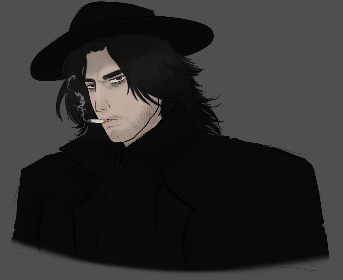 The man from the shadow