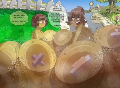 Whitney (The Wall-Nut) and Tatiana (The Tall-Nut)