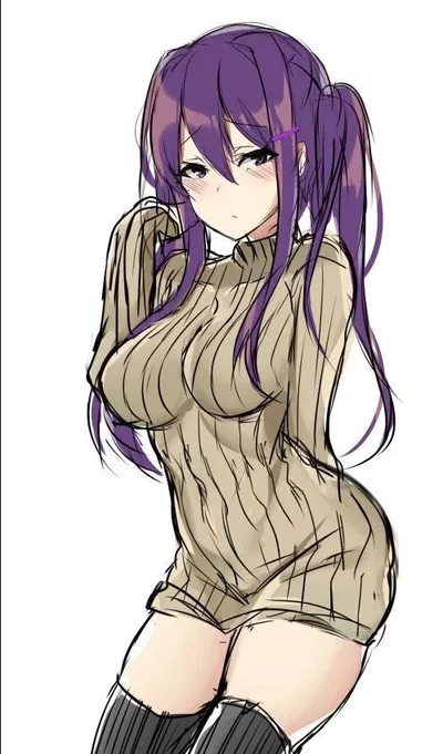 Yuri. [Cold? ...come here...]