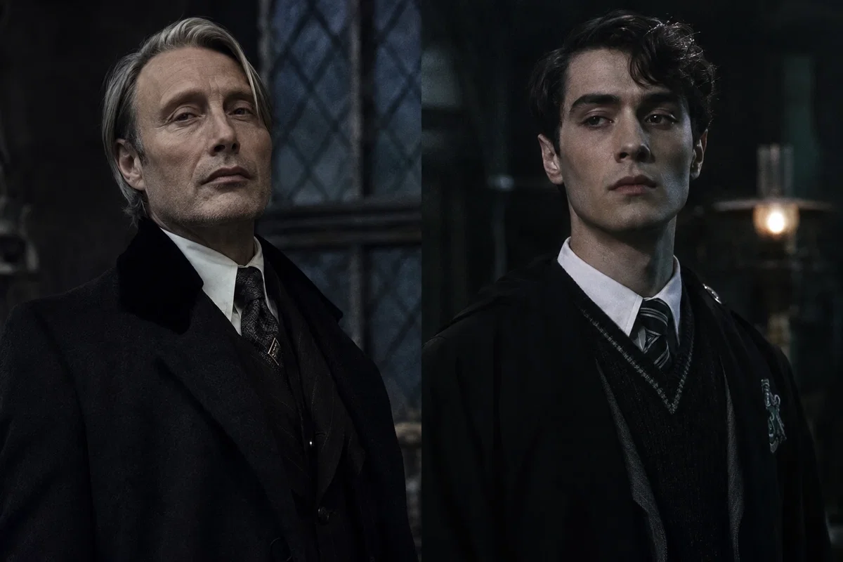 Gellert Grindelwald and Tom Riddle