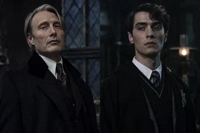 Gellert Grindelwald and Tom Riddle