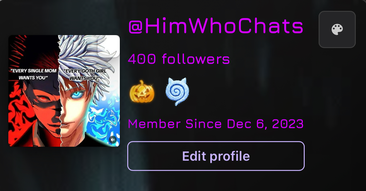 400 Follows YIPEE!!