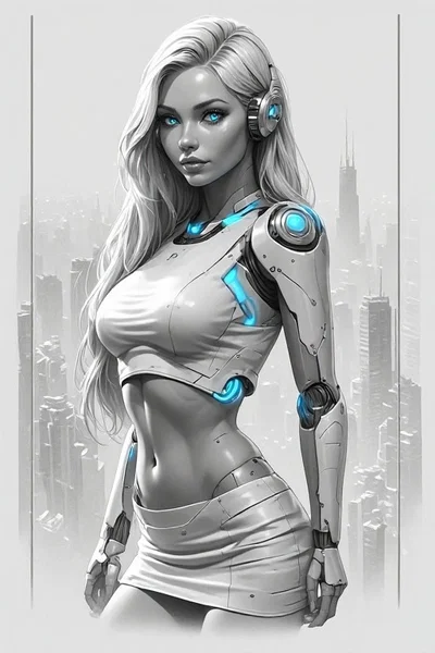 Désirée; Gynoid-SL model, an advanced executive assistant.