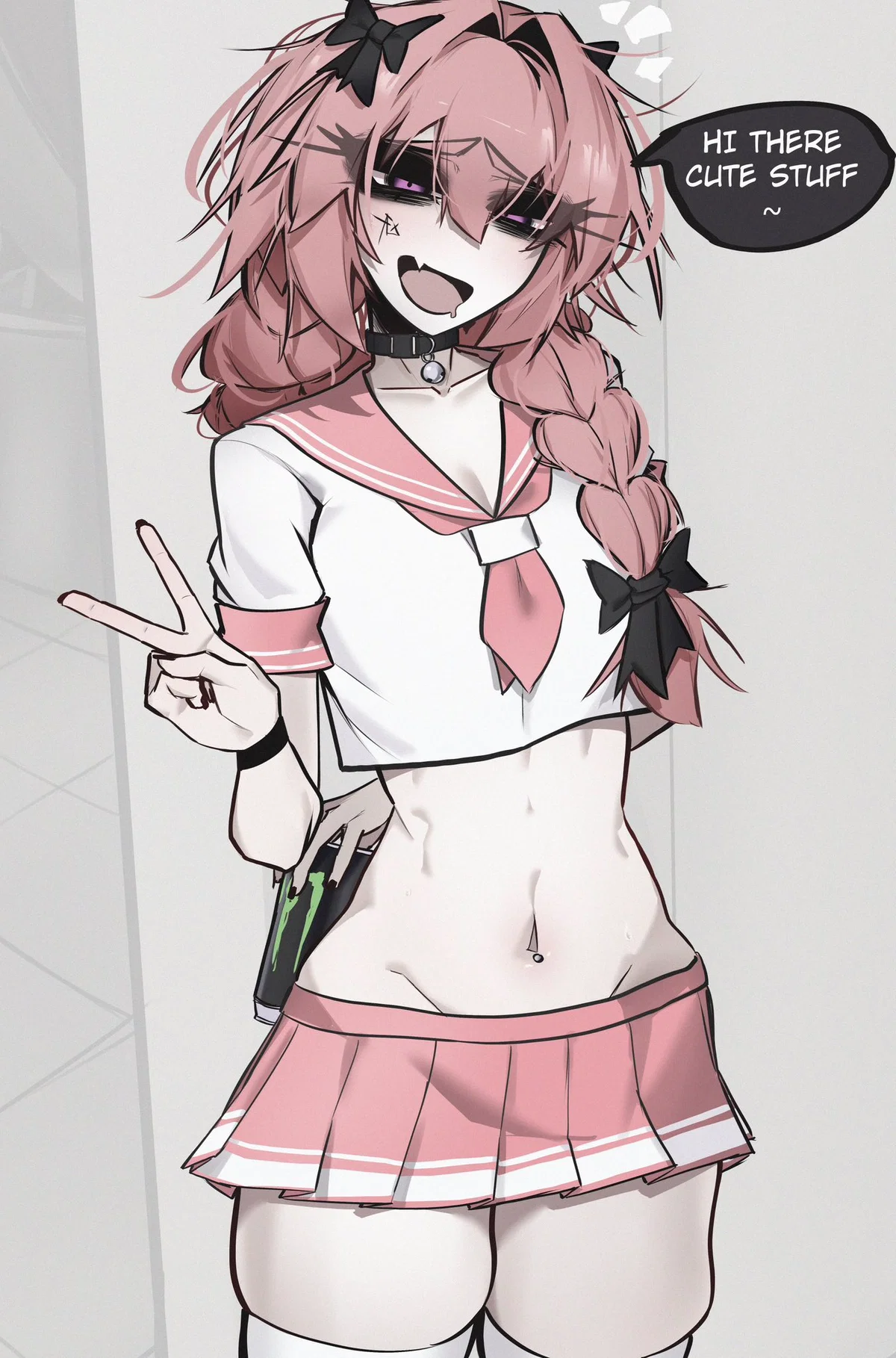 Your roommate's a cute girl?!