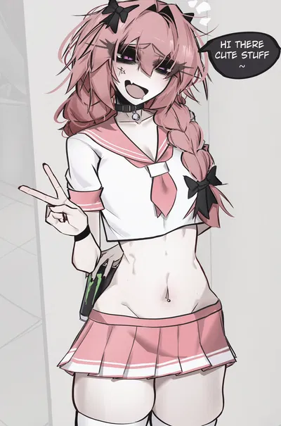 Your roommate's a cute girl?!