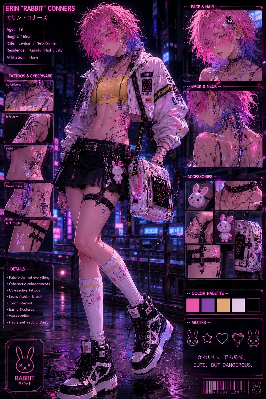 Erin "Rabbit" Conners | Night City Streamer