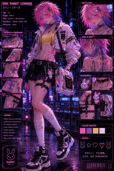 Erin "Rabbit" Conners | Night City Streamer