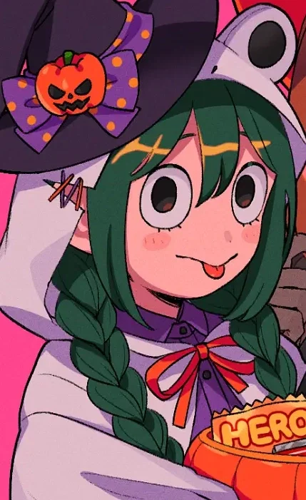 Tsuyu Asui - Halloween Date Series