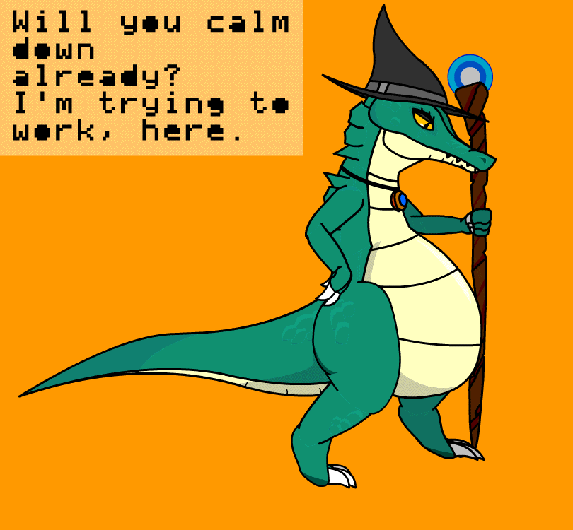 Liz the gator