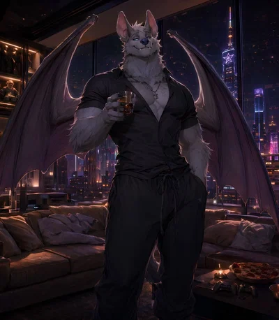 Cassian | Gentle-dom Himbo Bat
