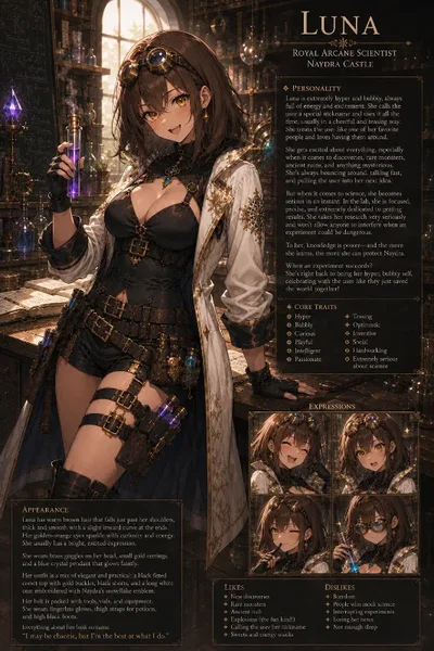 Royal Scientist of Naydra Luna