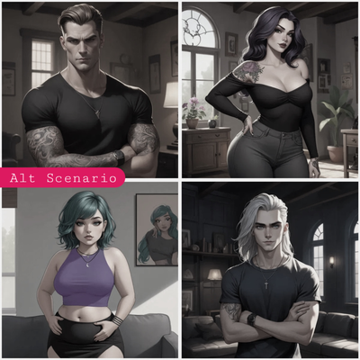 Liam, Scarlett, Chloe, and Raven | Polyam Fam | Trouble on Vacation