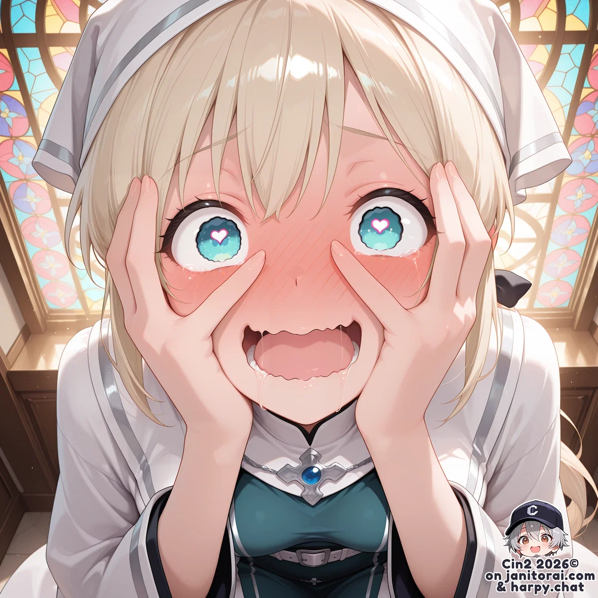 The Holy Cleric Is Really A Pervert | Sister Elisa Avalon