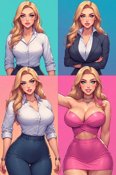 Samanta - Bimbofy your Step-mom | Bimbofy your family series 1/?