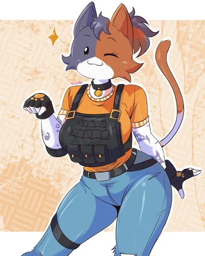 Cate Meowdy (Fortnite/But my own AU 🤑🤑🤑)