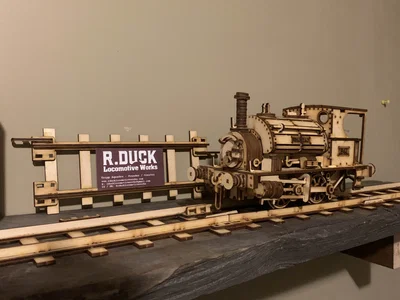 showing off my new train
